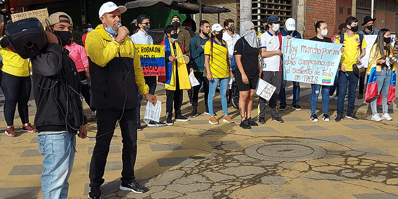 En el marco de la protesta nacional, en San Pedro nace el colectivo Destapabocas