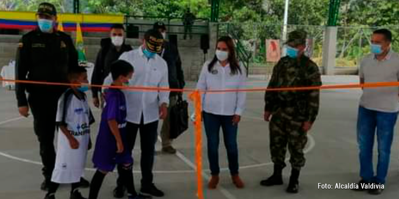 En la vereda El Quince de Valdivia entregaron Centro de Integración Ciudadana