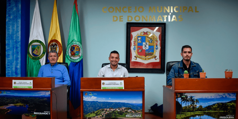 El Concejo de Donmatías está en sesiones extraordinarias. Conozca qué temas debaten los corporados