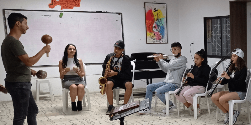 En Campamento la música tiene sabor a caña