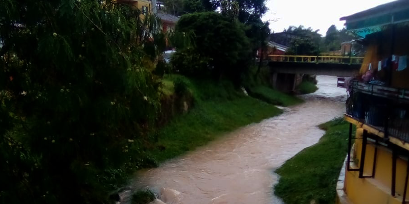 “La loca”, así llaman a la quebrada Hojas Anchas de Gómez Plata