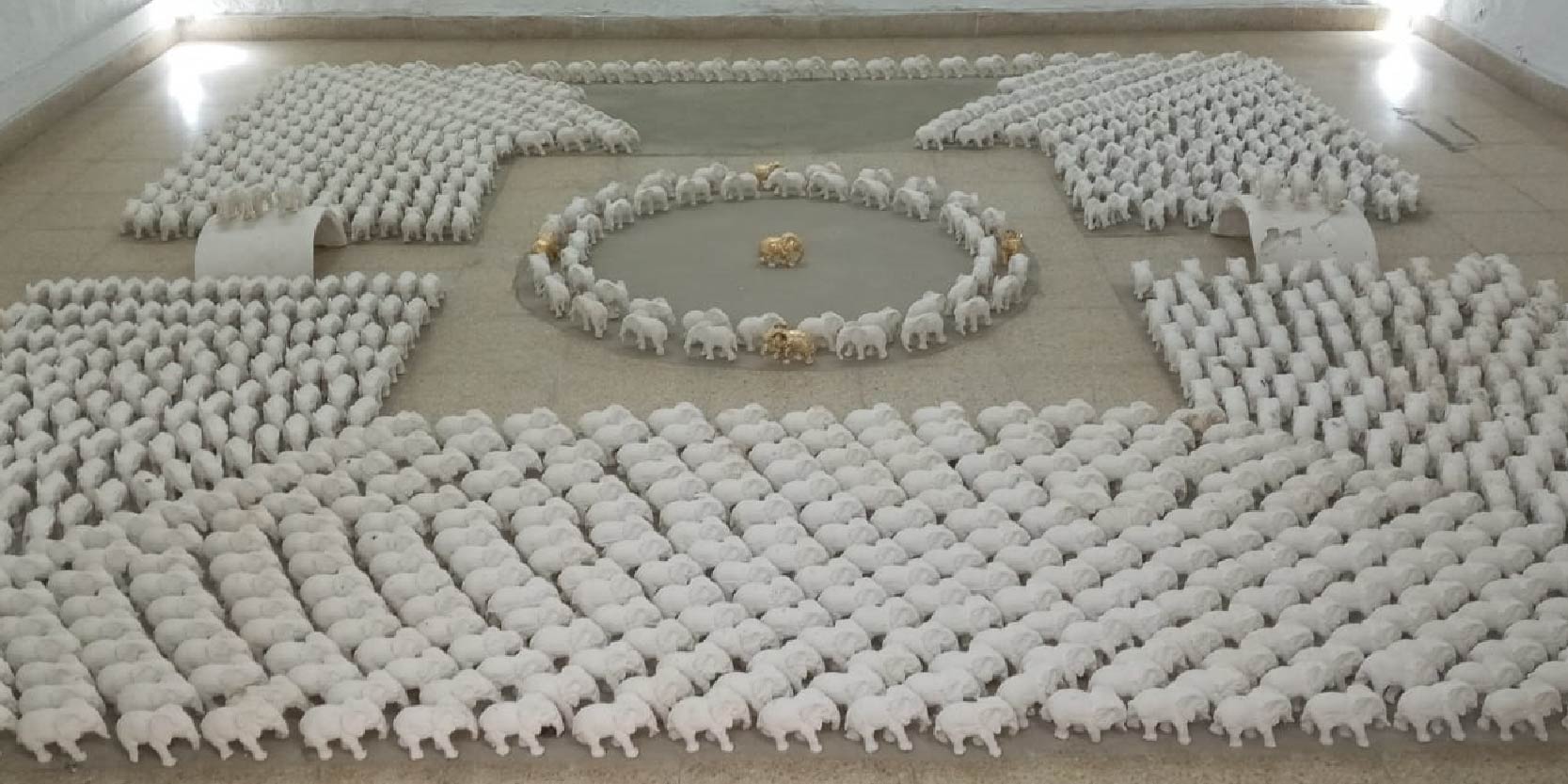 “En obra negra”, exposición artística para reflexionar sobre la corrupción en el país.