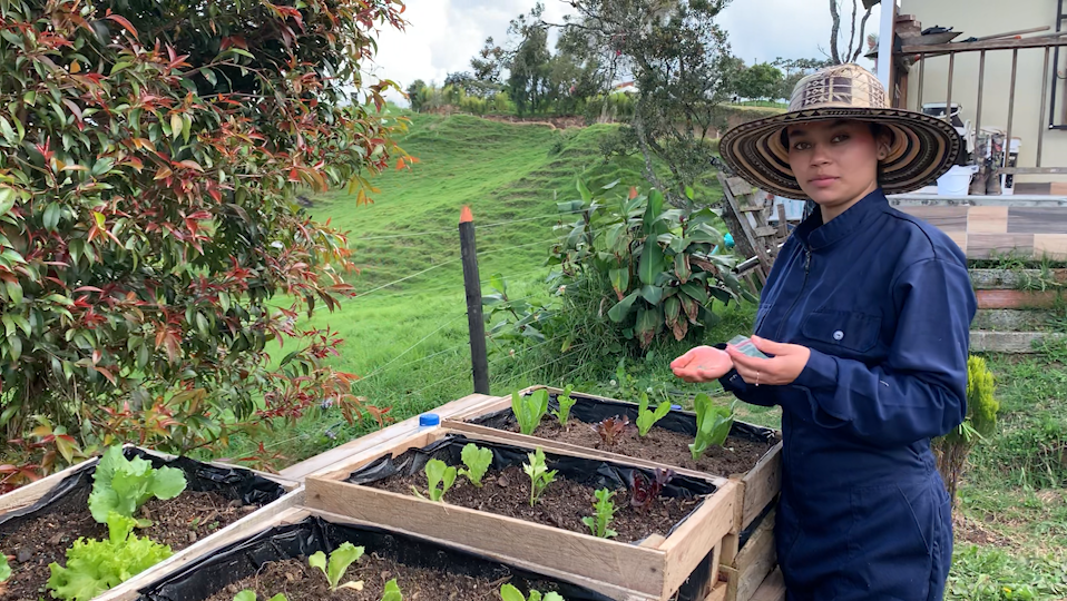 María José, una joven de La Muñoz que cree en un futuro próspero en el campo