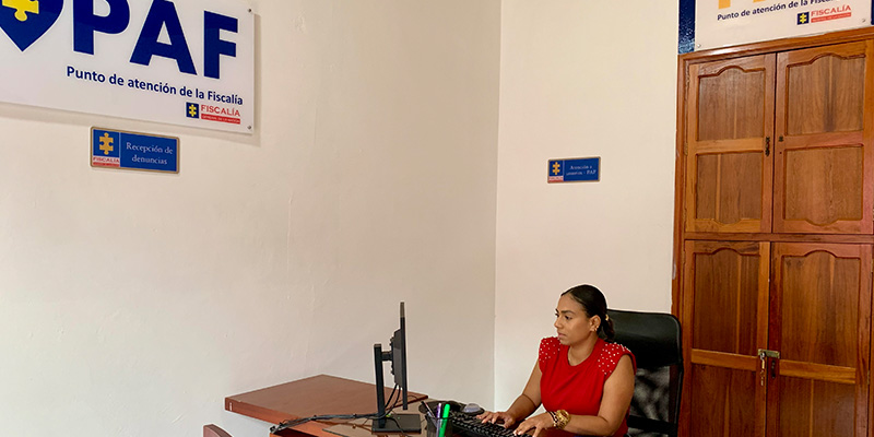 Fiscalía General de la Nación abrió punto de atención en Entrerríos
