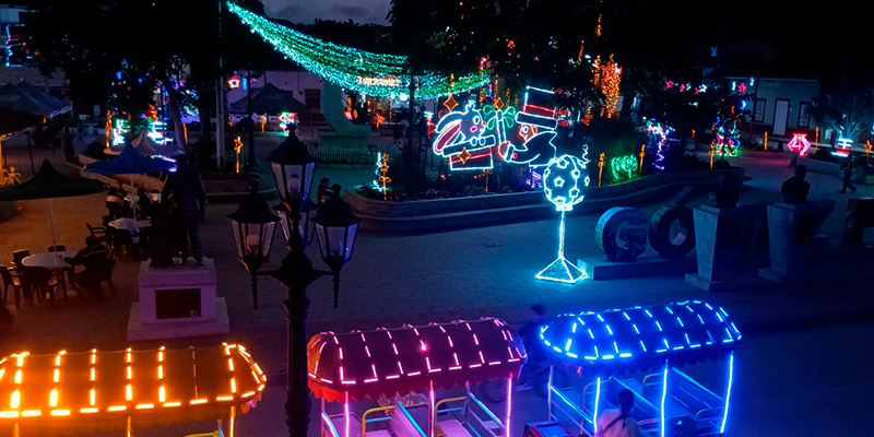 Un “Circo de Temporada” ilumina a Gómez Plata en esta Navidad