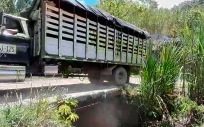 Comunidad de Campamento advierte sobre tres puntos críticos en la vía hacia Anorí.