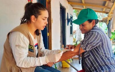 En Campamento, UdeA educa a la comunidad sobre la prevención de la enfermedad de Chagas.