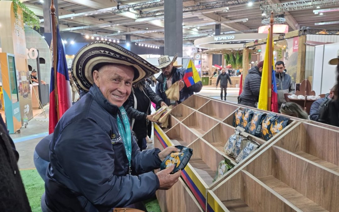 El café Chalí llegó a un encuentro internacional en Chile