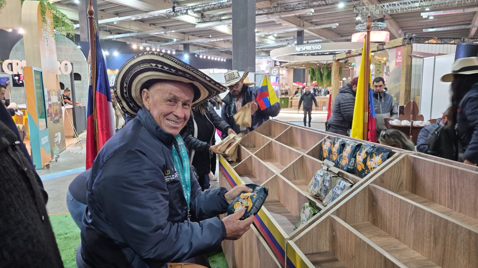 El café Chalí llegó a un encuentro internacional en Chile