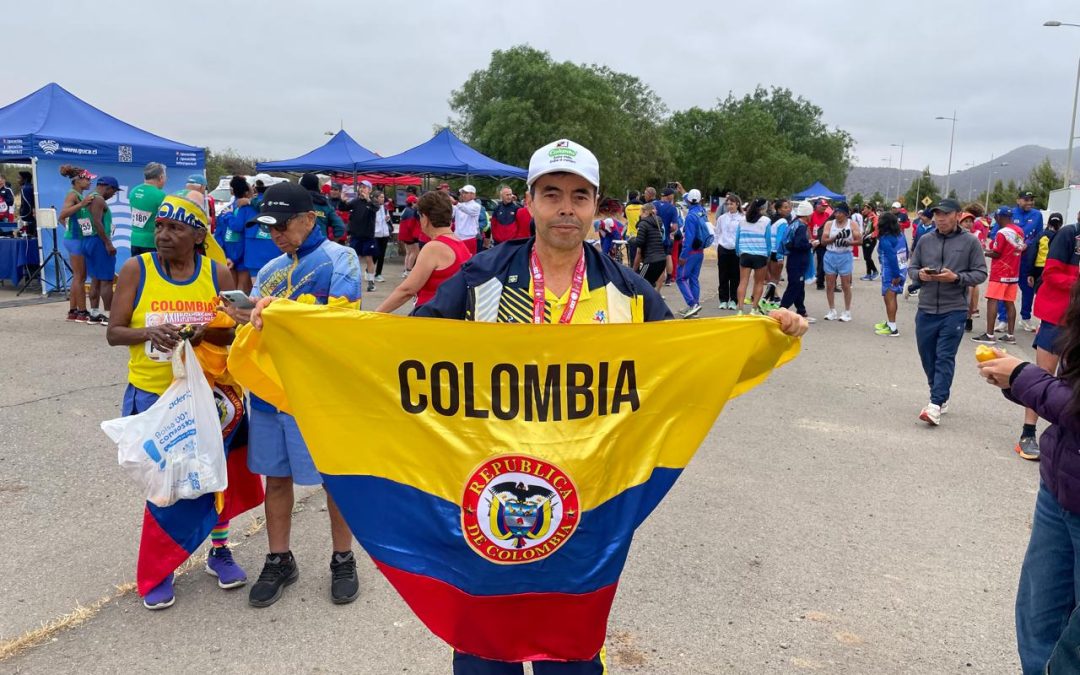 Lubín Rodríguez vuelve a vestir la camiseta de Colombia. De San Pedro al Mundial de Atletismo Master en Corea.