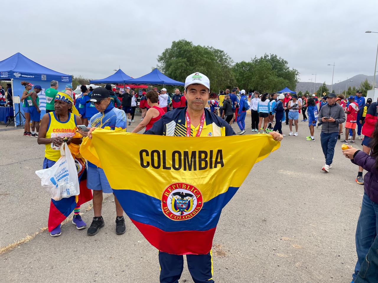 Lubín Rodríguez vuelve a vestir la camiseta de Colombia. De San Pedro al Mundial de Atletismo Master en Corea.